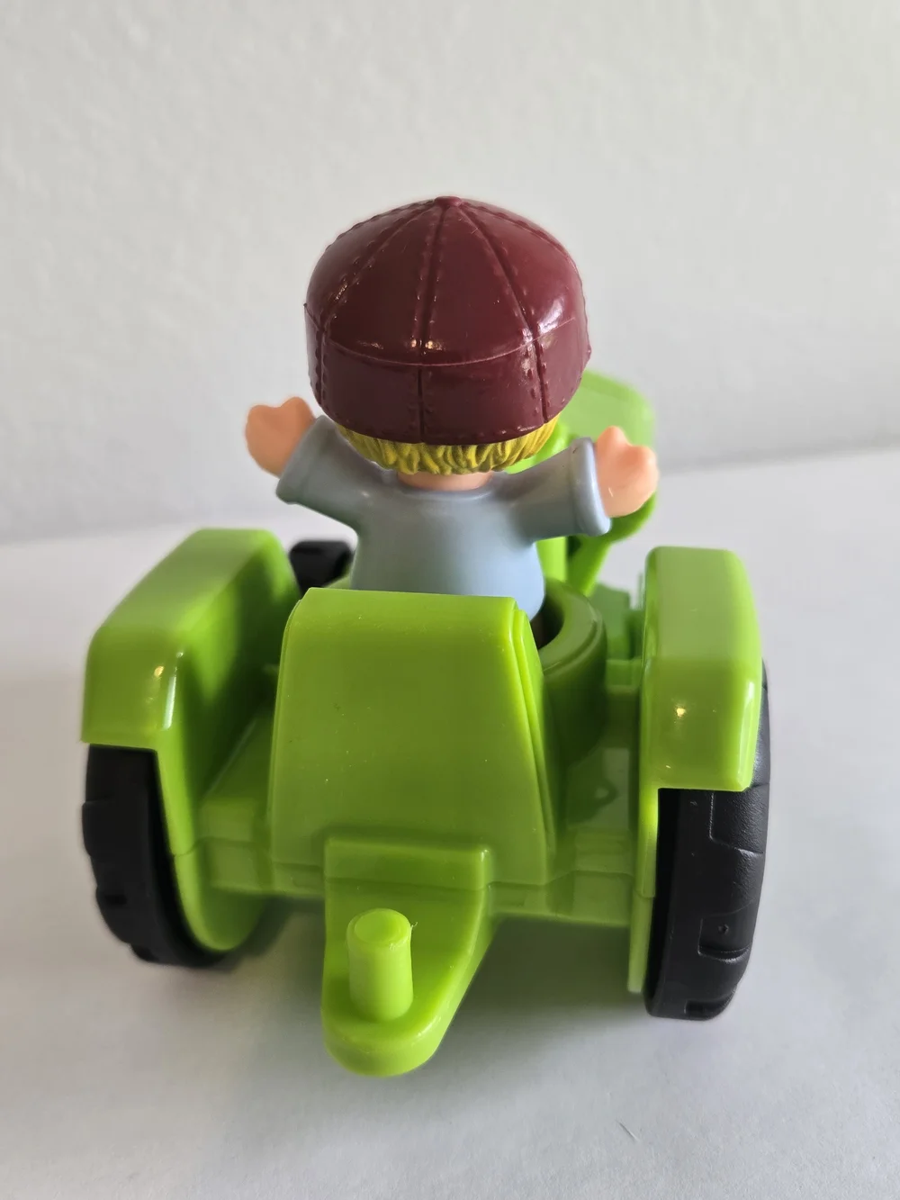 Fisher-Price Little People Green Farm Tractor & Farmer Figure Toy Set